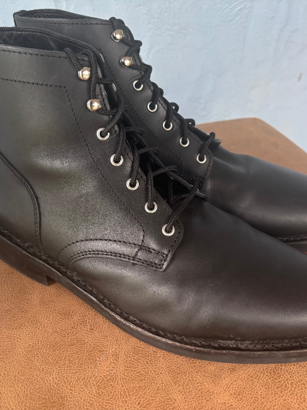Thursday Boots President Black Matte boots 12.5 Rugged & Resilient